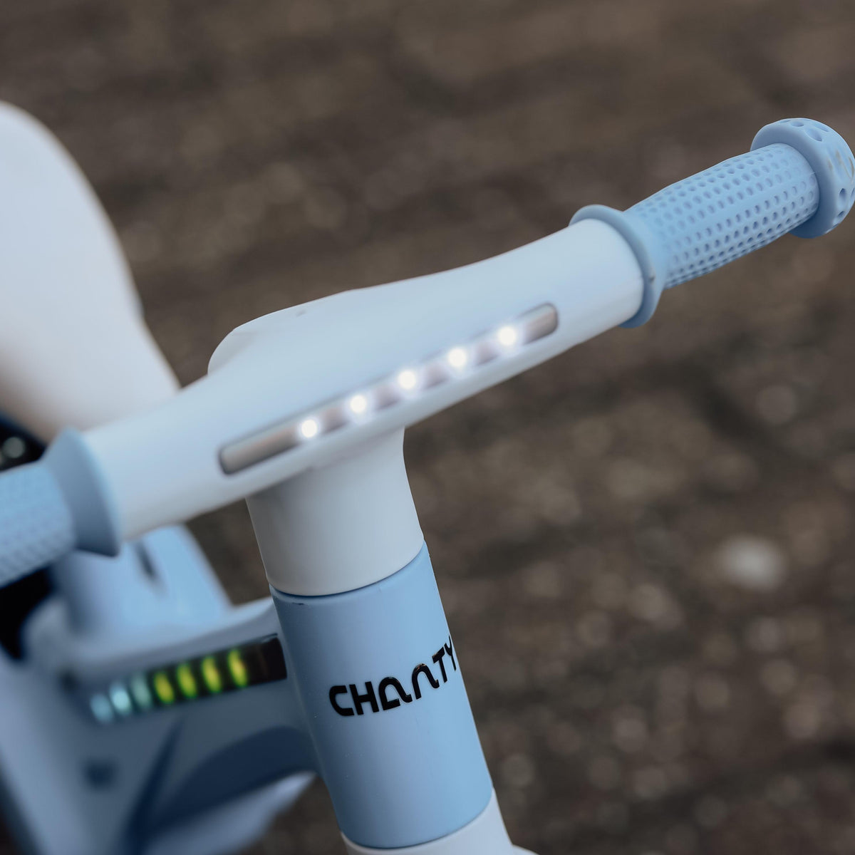 Chanty Go Blue Balance Bike | With Integrated Light