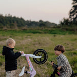 Chanty Go Black Balance Bike | With Integrated Light