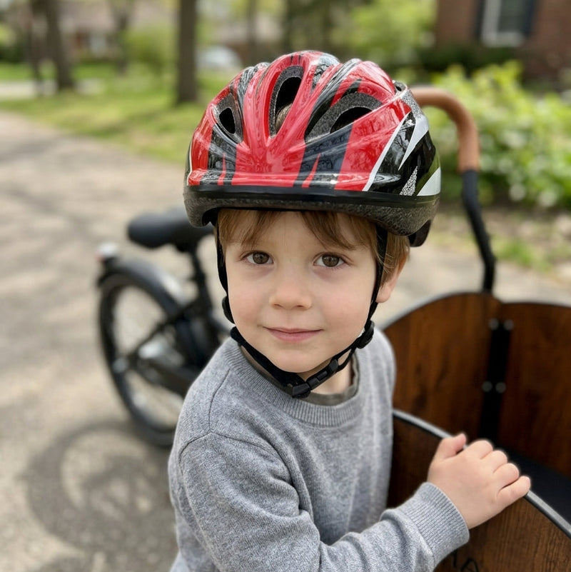 Chanty Children's Helmet – Red