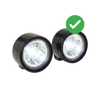 Headlight with cover