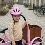 Chanty Children's Helmet - Pink Hearts