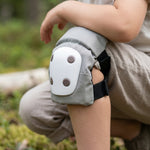 CHANTY Children's Helmet + Protection Set – Sand Beige