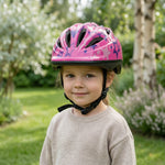 Chanty Children's Helmet – Pink Stars