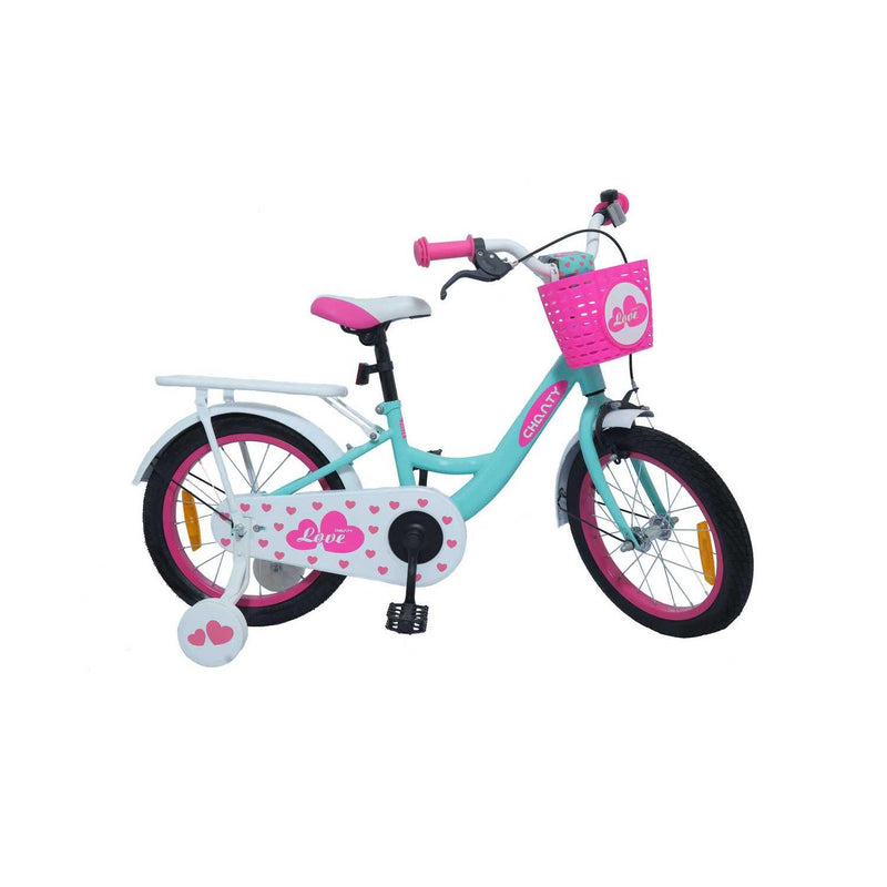 CHANTY Love 16" Mint Green Children's Bike | Girls |
