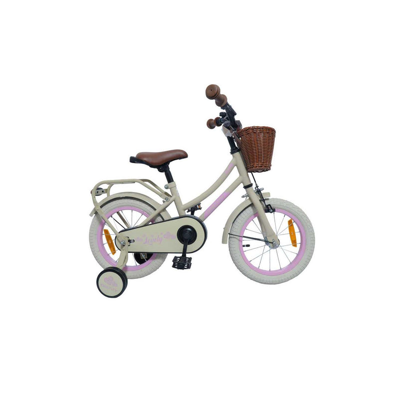 CHANTY Lovely 14" Beige Girls' Bike | 3-5 Years |
