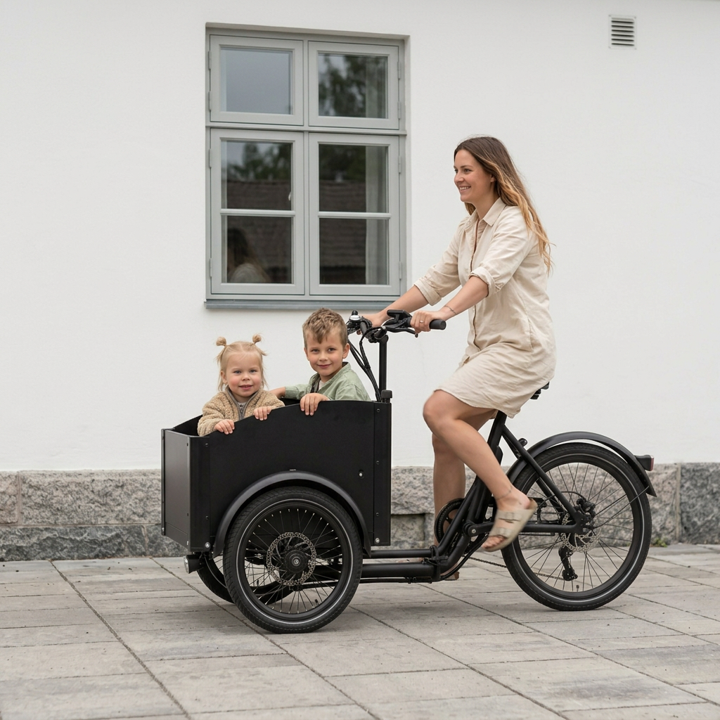 Chanty Cargo City Bike Electric