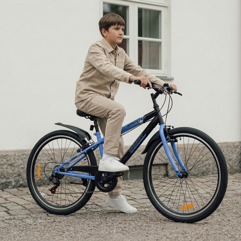 CHANTY Sprinter 20" Blue Boys' Bike | 7 Gears |
