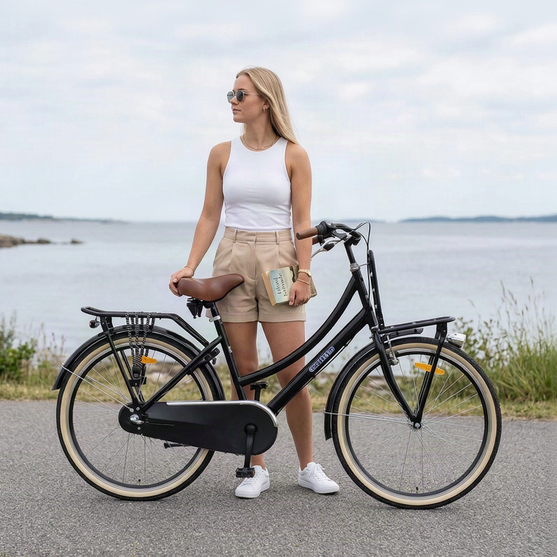 Chanty children's bike – City – 26 Black