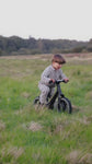Chanty Go Black Balance Bike | With Integrated Light